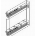Бутылочница Starax 150 мм 2-х уровневая,  направляющие BLUM  частичного выдвижения с доводчиком 