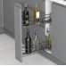 Бутылочница PREMIUM 2-х уровневая, направляющие с доводчиком BLUM 
