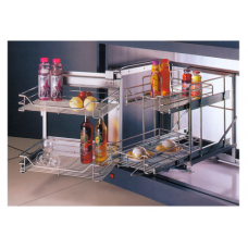 Волшебный уголок ALBA PTJ017НA5  (860-960)х480х560мм левый с доводчиком