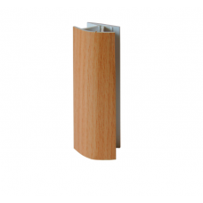 Угол 135° для цоколя ПВХ, H-100 мм