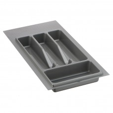 Лоток для столовых приборов, серый
