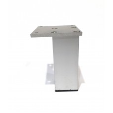 Опора мебельная Н-100  квадрат 40х40 метал не регулируемая