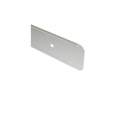 Планка д/столешницы 38 мм  торцевая (1519), хром матовый