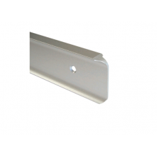 Планка д/столешницы 38 мм  угловая (1516), хром матовый