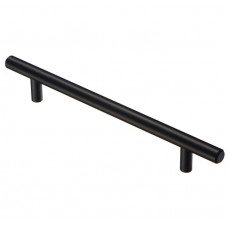 Ручка рейлинг черный матовый d-12мм (облегченный) Ручка рейлинг черный матовый d-12мм (облегченный)