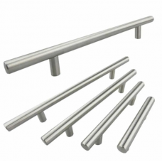 Ручка рейлинг хром матовый d-12мм, Китай Ручка рейлинг хром матовый d-12мм, Китай