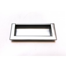 Ручка врезная 40 пластик, хром матовый