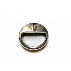 Ручка врезная  D 50 мм пластик хром