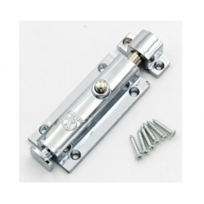 Шпингалет-автомат большой, хром